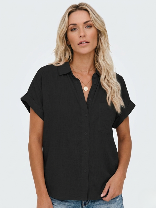 The Clara Everyday Button-Up Blouse